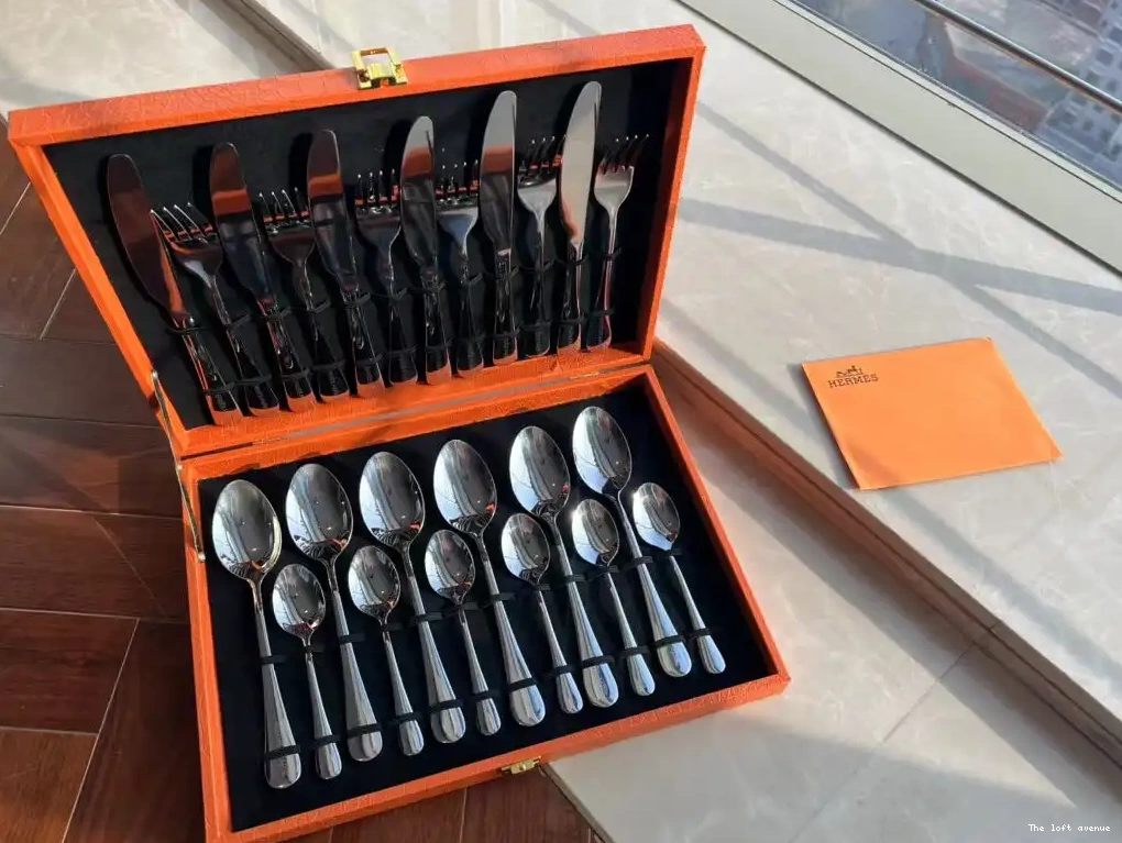 CUTLERY HERMES SET CUSTOM 0627
